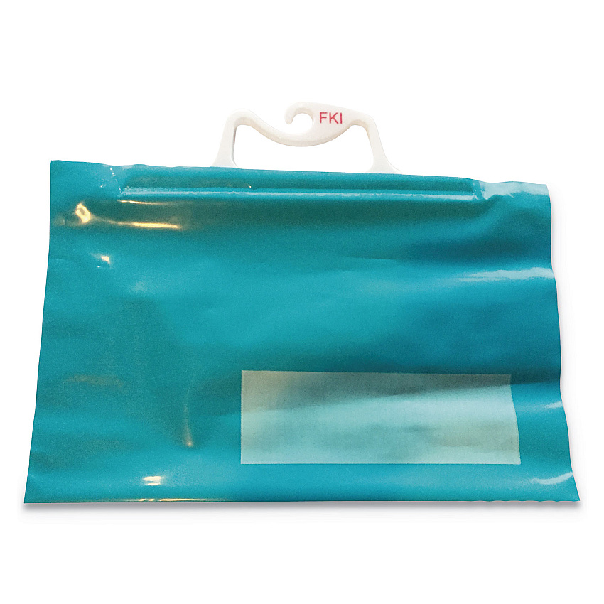 FireKing Prescription Organizing Bags for Medical Cabinet, 14" x 15", Blue, 50/Pack (FIR517980)
