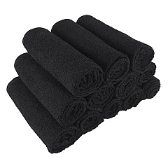 Cotton Salon Towel 16x28 Black, Case Of 144 (BB-1628-3BLK-CS)