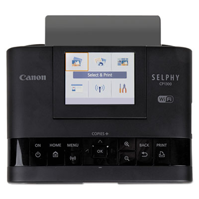 Canon SELPHY CP1300 Wireless Compact Photo Printer, Black (CNM2234C001)