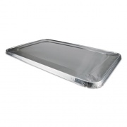 Durable Packaging Aluminum Steam Table Lids, Fits Rolled Edge Full-Size Pan, 12.88 x 20.81 x 0.63, 50/Carton (8900CRL)