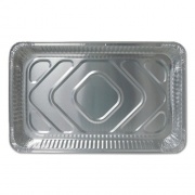 Durable Packaging Aluminum Steam Table Pans, Full-Size Medium228 oz., 2.19" Deep, 12.81 x 20.75, 50/Carton (FS7800XX)