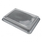 Durable Packaging Dome Lids for 1.5 lb, 2 lb and 2.25 lb Oblong Containers, 7.94 x 5.44, Clear, 500/Carton (P250500)