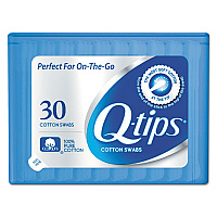 Q-tips Cotton Swabs, 30/Pack, 36 Packs/Carton (UNI22127)