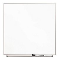 Quartet Matrix Magnetic Boards, 23 x 23, White Surface, Silver Aluminum Frame (QRTM2323)