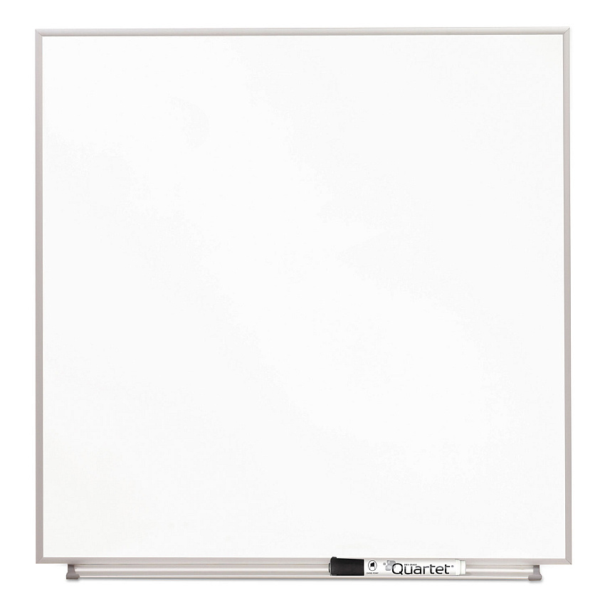 Quartet Matrix Magnetic Boards, 23 x 23, White Surface, Silver Aluminum Frame (QRTM2323)