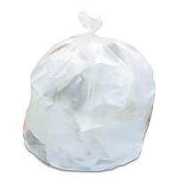 Heritage High-Density Waste Can Liners, 45 gal, 22 mic, 40" x 48", Natural, 25 Bags/Roll, 6 Rolls/Carton (HERZ8048WNR01)