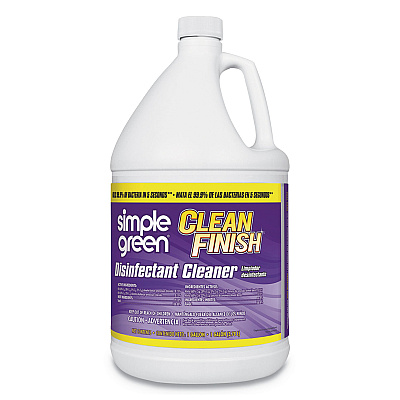 Simple Green Clean Finish Disinfectant Cleaner, 1 gal Bottle, Herbal (SMP01128EA)
