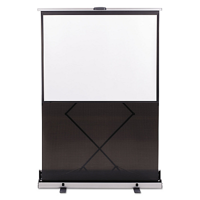 Quartet Euro 80 Instant Portable Cinema Screen, 80 X 80, White Matte Finish (QRT980S)
