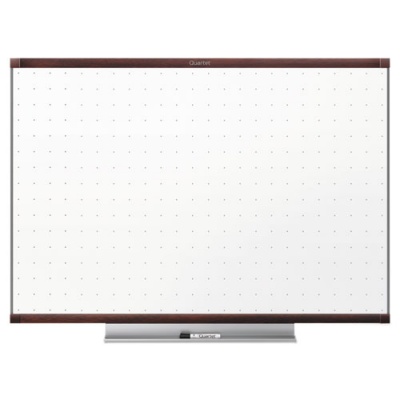 Quartet Prestige 2 Total Erase Whiteboard, 72 x 48, White Surface, Mahogany Fiberboard/Plastic Frame (TE547MP2)