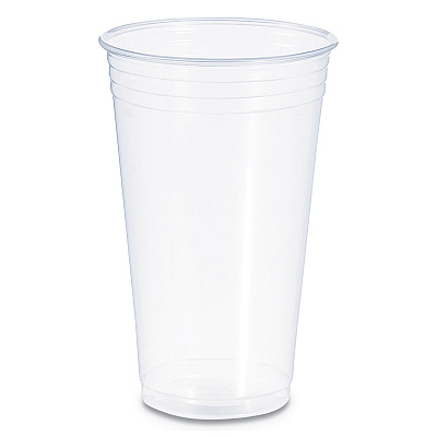 Dart Conex ClearPro Plastic Cold Cups, 24 oz, 50/Bag, 12 Bags/Carton (DCC24PX)