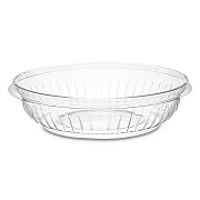 Dart PresentaBowls Clear Bowls, 8 oz, 5.3 Diameter x 1.4 h, Clear, Plastic, 504/Carton (DCCPET8B)