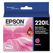 Epson T220XL320-S (220XL) DURABrite Ultra High-Yield Ink, 450 Page-Yield, Magenta