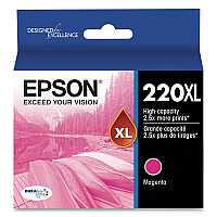 Epson T220XL320-S (220XL) DURABrite Ultra High-Yield Ink, 450 Page-Yield, Magenta