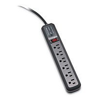 Kensington Guardian Surge Protector, 6 AC Outlets, 15 ft Cord, 540 J, Gray (KMW38215)
