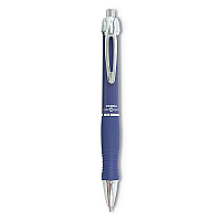 Zebra Sarasa Dry X10 Gel Pen, Retractable, Medium 0.7 mm, Blue Ink, Blue/Silver Barrel, 12/Pack (ZEB42620)