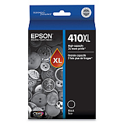 Epson T410XL020-S (410XL) Claria High-Yield Ink, 500 Page-Yield, Black