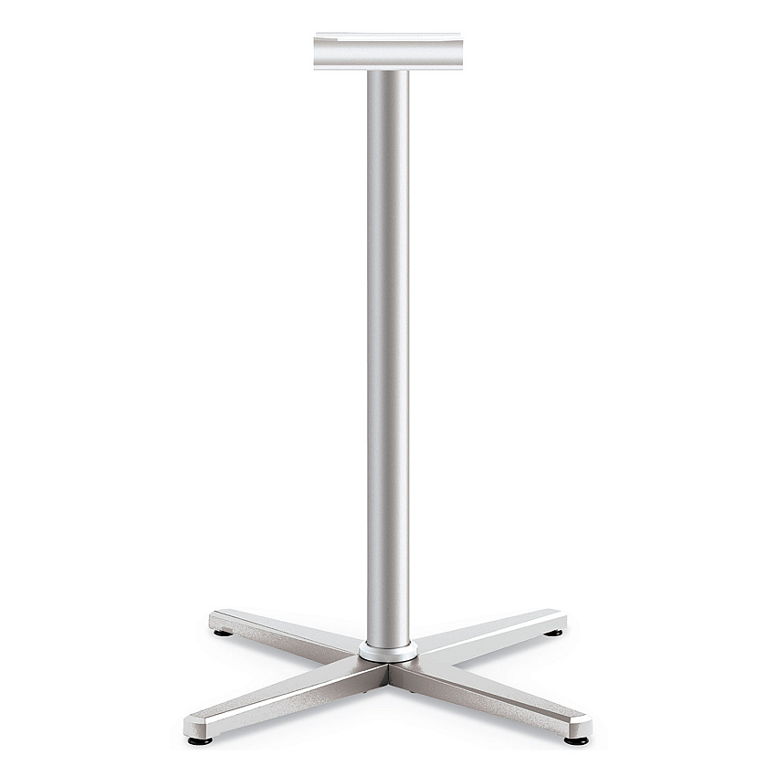 HON Arrange X-Leg Base for 42" to 48" Tops, 32w x 32d x 40h, Silver (HONCT42LXPR8)