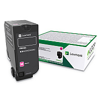 Lexmark 84C0HMG Unison High-Yield Toner, 16,000 Page-Yield, Magenta