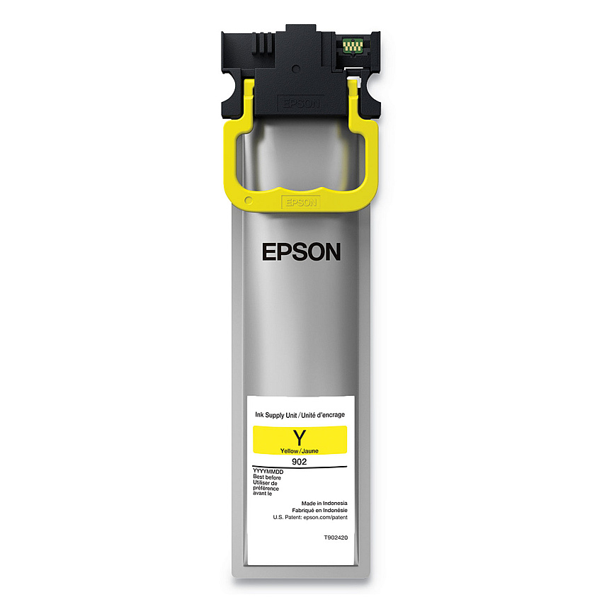 Epson T902420 (902) DURABrite Ultra Ink, 3000 Page-Yield, Yellow