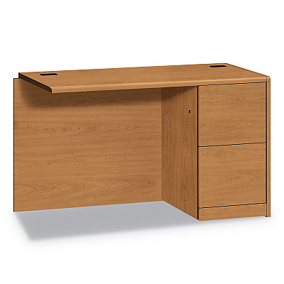 HON 10700 Series Full Right Pedestal Return, 48w x 24d x 29.5h, Harvest (HON10711RCC)