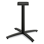 HON Between Seated-Height X-Base for 30" to 36" Table Tops, 26.18w x 29.57h, Black (HONBTX30SCBK)