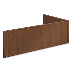 HON Foundation Reception Station - For Returns, 42.25w x 24d x 13h, Shaker Cherry (HONLMRECPRETF)