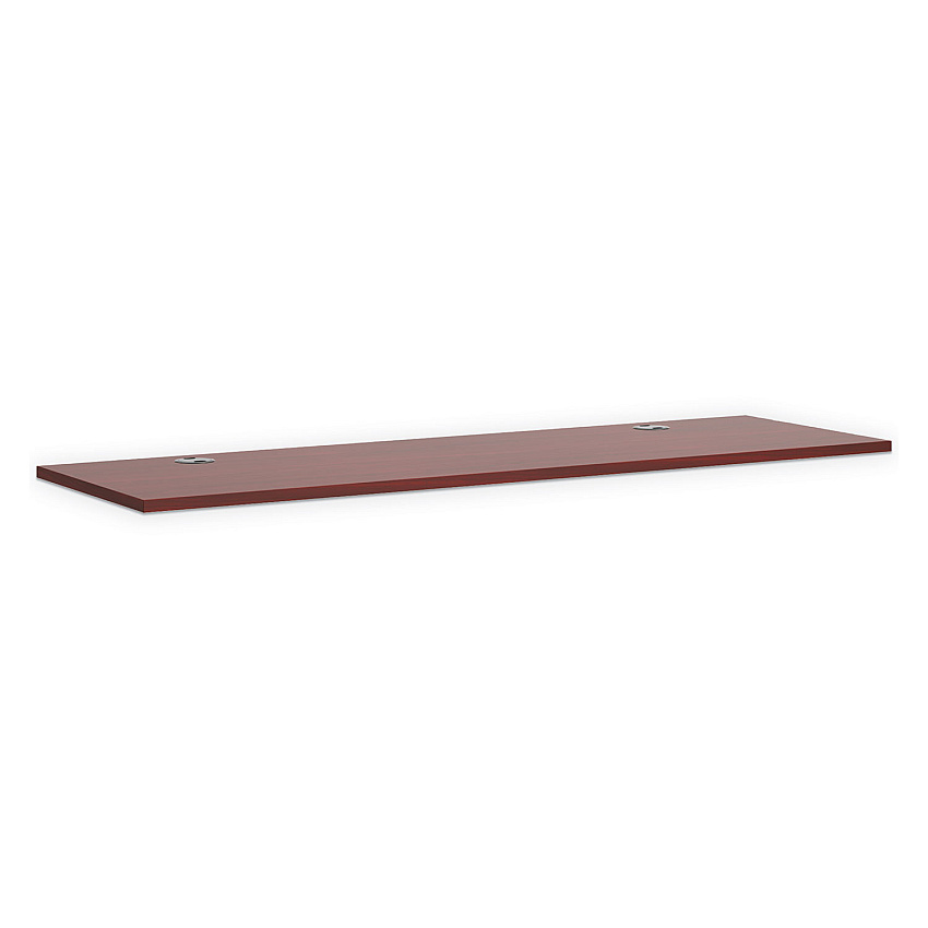 HON Foundation Worksurface, 60" x 30", Mahogany (HONLMW6030N)
