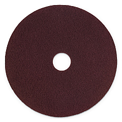Scotch-Brite Surface Preparation Pad Plus, 20" Diameter, Maroon, 5/Carton (MMMSPPP20)