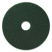 Americo Scrubbing Pads, 17" Diameter, Green, 5/Carton (AMF400317)