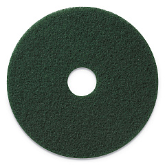 Americo Scrubbing Pads, 17" Diameter, Green, 5/Carton (AMF400317)