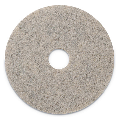 Americo Combo Burnishing Pads, 19" Diameter, Tan, 5/carton (AMF402019)