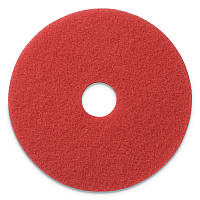 Americo Buffing Pads, 20" Diameter, Red, 5/Carton (AMF404420)