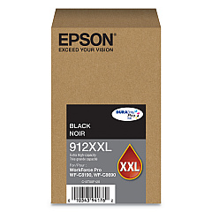 Epson T912XXL120 (912XXL) DURABrite Pro Extra High-Yield Ink, 11500 Page-Yield, Black