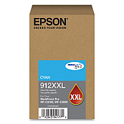 Epson T912XXL220 (912XXL) DURABrite Pro Extra High-Yield Ink, 8000 Page-Yield, Cyan
