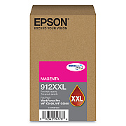 Epson T912XXL320 (912XXL) DURABrite Pro Extra High-Yield Ink, 8000 Page-Yield, Magenta