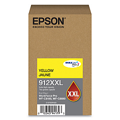 Epson T912XXL420 (912XXL) DURABrite Pro Extra High-Yield Ink, 8000 Page-Yield, Yellow