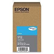 Epson T912220 (912) DURABrite Pro Ink, 1700 Page-Yield, Cyan