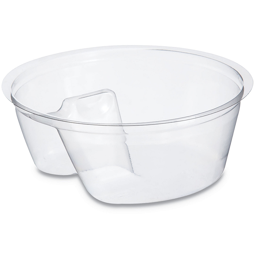 Dart Single Compartment Cup Insert, 3.5 oz, Clear, 1,000/Carton (DCCPF35C1)