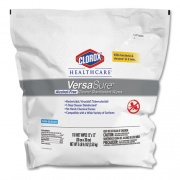 Clorox Healthcare VersaSure Cleaner Disinfectant Wipes, 1-Ply, 12 x 12, White, 110/Pouch (31761EA)