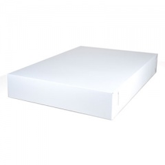 SCT NON-WINDOW BAKERY BOX, 26 X 18.5 X 4, WHITE, 25/CARTON (1095)