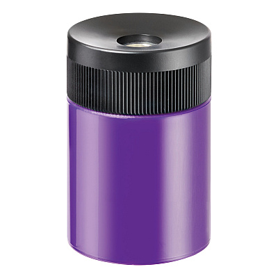 Staedtler Handheld Barrel Pencil Sharpener, 2.5 x 3, Assorted Colors, 6/Box (STD51163BK)
