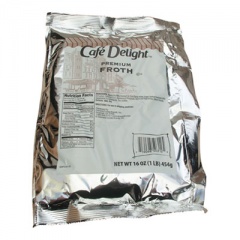 Cafe Delight Frothy Topping, 16 oz Packet (50320)