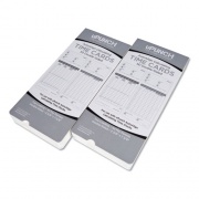Time Clock Cards for uPunch HN2000/HN4000/HN4600, Two Sides, 7.5 x 3.5, 100/Pack (HNTCL2100)
