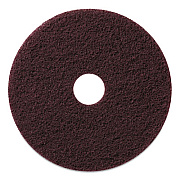 Americo Stripping Pads, 20" Diameter, Burgundy, 5/Carton (AM7430520)