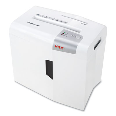 HSM shredstar X5 Cross-Cut Shredder, 5 Manual Sheet Capacity, White (HSM1043W)