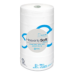 Papernet Heavenly Soft Special Kitchen Paper Towels, 2-Ply, 11 x 8.8, White, 85/Roll, 30 Rolls/Carton (410132)