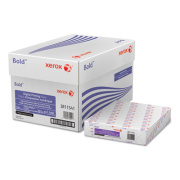 Xerox Bold Digital Printing Paper, 98 Bright, 3-Hole, 24 lb Bond Weight, 8.5 x 11, White, 500 Sheets/Ream, 10 Reams/Carton (3R11541R)