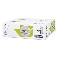 Papernet Heavenly Soft Hardwound Paper Towel, Kraft, 1-Ply, 7.8" x 800 ft, Brown, 6 Rolls/Carton (SOD410101)
