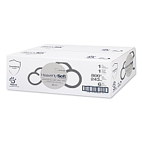 Papernet Heavenly Soft Standard Hardwound Roll Towel, 1-Ply, 7.8" x 800 ft, White, 6 Rolls/Carton (410102)