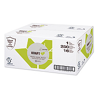 Papernet Kraft Tech Multi-Fold Paper Towel, Kraft, 1-Ply, 9.5 x 9.25, Brown, 16 Packs/Carton (410163)